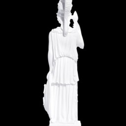 Greek alabaster statue of the goddess Athena 3