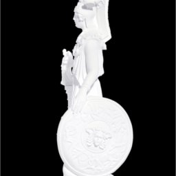 Greek alabaster statue of Athena, the goddess of wisdom 2