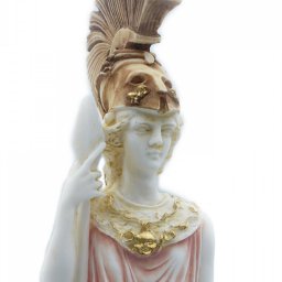 Goddess Athena Greek alabaster statue 4