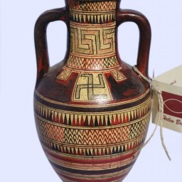 Attic amphora with geometric decoration  1