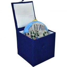 Christmas Ball Parthenon Acropolis ornament tree in a gift box 4