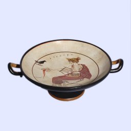 Kylix of Apollo, greek pottery replica 3