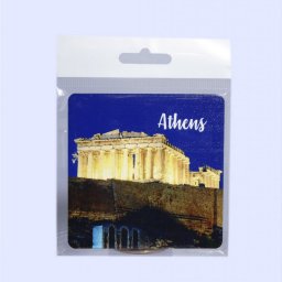 Athens Coaster with Parthenon of Acropolis No.3 1