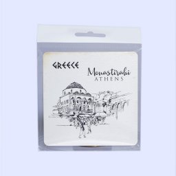 Greece Coaster with Monastiraki 1