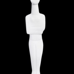 Cycladic female idol, alabaster cycladic statue 1