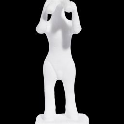 The Pipe Player greek cycladic art replica statue  1