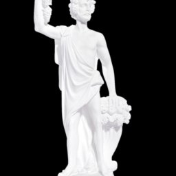 Greek alabaster statue of Dionysus 1