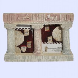 Greek double picture frame with Ionic columns 1