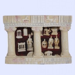 Greek double picture frame with Ionic columns 2