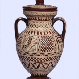 Small size Attic amphora with geometric decoration 2