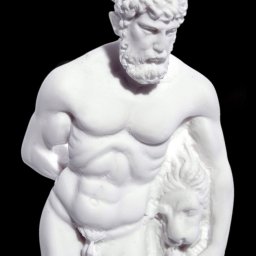 Hercules greek alabaster statue 4