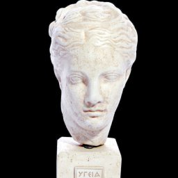 Hygieia (or Hygeia) greek plaster bust statue 1