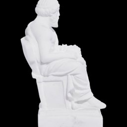 Plato greek alabaster statue 2