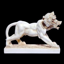 Cerberus greek alabaster statue 2