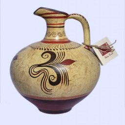 Minoan small jar with vegetal decoration  1