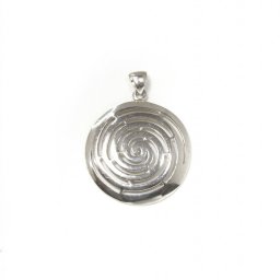 Greek spiral pendant the symbol of eternity 1