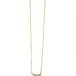 Greek key design - meander gold plated silver necklace 2