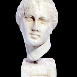 Nike greek plaster bust statue 1