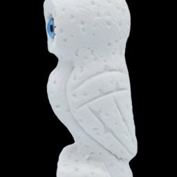 Owl small alabaster statue, the symbol of wisdom (No.3) 2