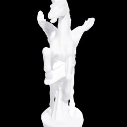 Pegasus greek alabaster statue 2