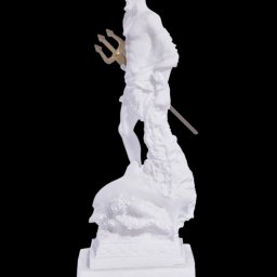 Poseidon greek alabaster statue 2