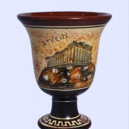 Pythagoras Ceramic Cup with Acropolis 1