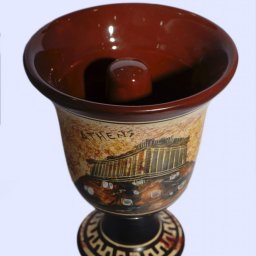 Pythagoras Ceramic Cup with Acropolis 2