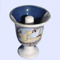 Pythagoras porcelain cup with an erotic scene 2