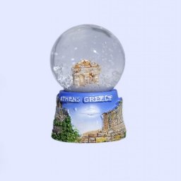 Small Parthenon Snowglobe - Acropolis base 1