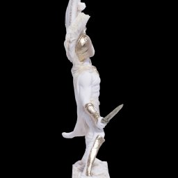 Spartan warrior greek alabaster statue 2
