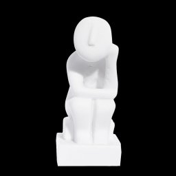 Thinker figurine greek cycladic art statue 1