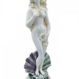 Aphrodite on a shell, Birth of Venus, Greek alabaster statue 2