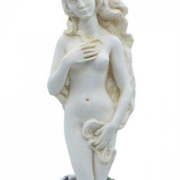 Aphrodite on a shell, Birth of Venus, Greek alabaster statue 4
