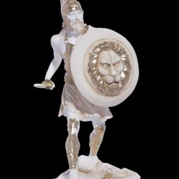 Warrior greek alabaster statue 1