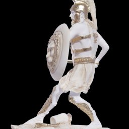 Warrior greek alabaster statue 2