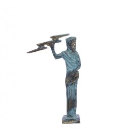 Zeus father of gods and men bronze statue 1