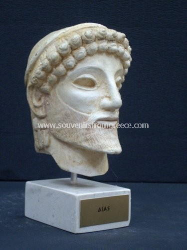 Zeus greek plaster bust status. The statue sits on a white or black marble (depending on availability). Greek statues Greek Busts Sculptures